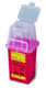 Multi-purpose Sharps Container 1 Quart Red Base Flip-Top Lid 305635 Case/60 305635 BECTON-DICKINSON 471225_CS