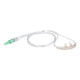 Nasal Cannula Low Flow Salter-Style Adult Curved Prong / NonFlared Tip 1606B-0-50 Each/1 1606B-0-50 SALTER LABS 930643_EA