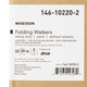 Folding Walker Adult McKesson Steel 500 lbs. 32.5 to 39 Inch 146-10220-2 Case/2 MCK BRAND 1065262_CS