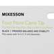 McKesson 4-Point Cane Tip 146-RTL10351 Box/1 63074 MCK BRAND 1095394_BX