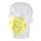 Procedure Mask Pleated Earloops One Size Fits Most Yellow NonSterile Not Rated Adult 15100 Box/50 OC-L100-26 Aspen Surgical Products 449268_BX
