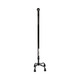 Small Base Quad Cane McKesson Steel 30 to 39 Inch Height Black 146-RTL10310 Each/1 16-PBHPSL25G2.0 MCK BRAND 1065220_EA