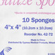 Gauze Sponge McKesson Brand Cotton 12-Ply 4 X 4 Inch Square Sterile 42-72 Case/1280 751-01-GCP McKesson Medical Surgical 983552_CS