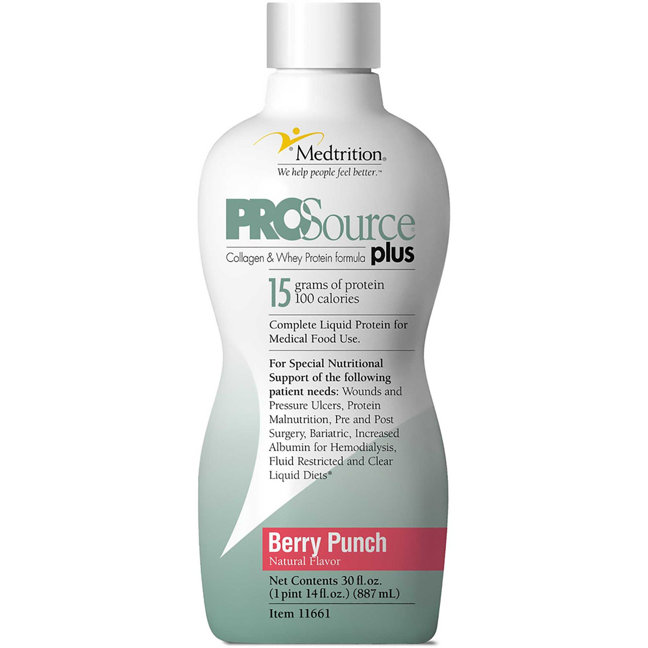 Oral Supplement ProSource Plus Berry Punch Flavor Liquid 30 oz Bottle