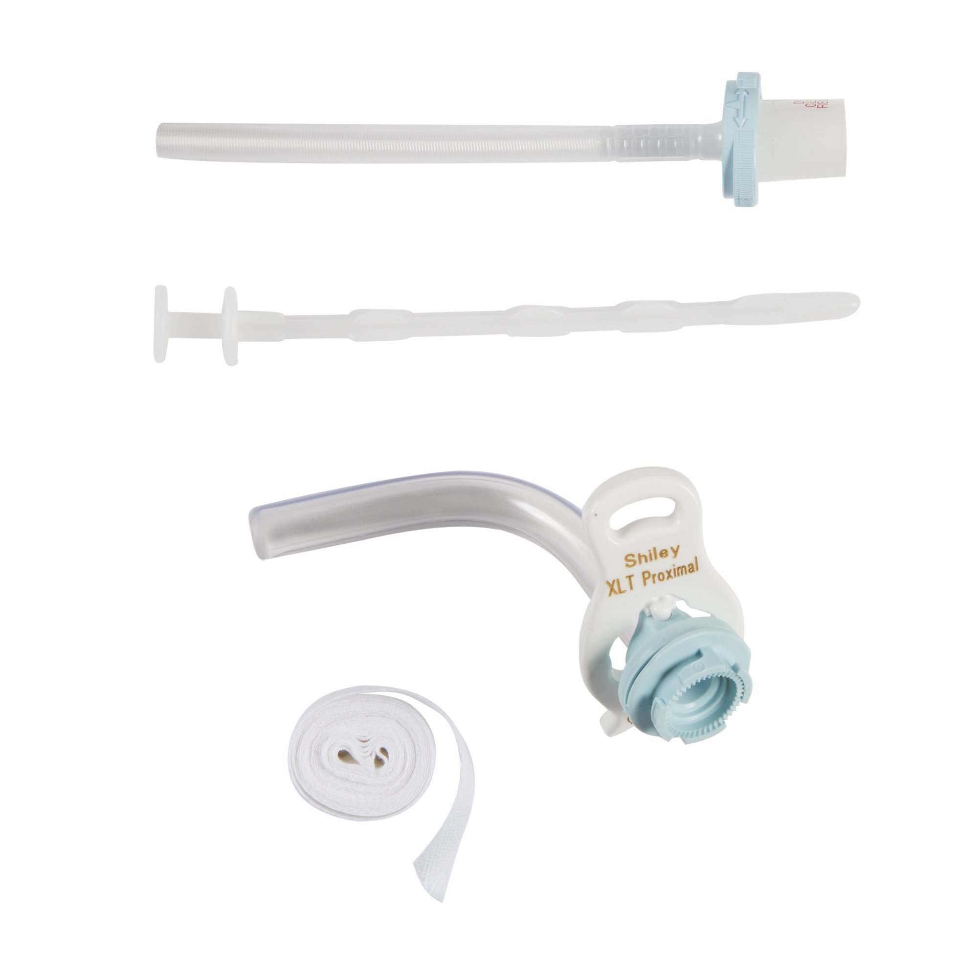 Uncuffed Tracheostomy Tube Shiley XLT Disposable IC Size 60 Adult