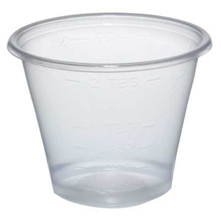 Solo Graduated Plastic Medicine Cup 1 oz. P101M