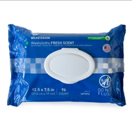 Personal Cleansing Wipe McKesson Soft Pack Scented Case of 6