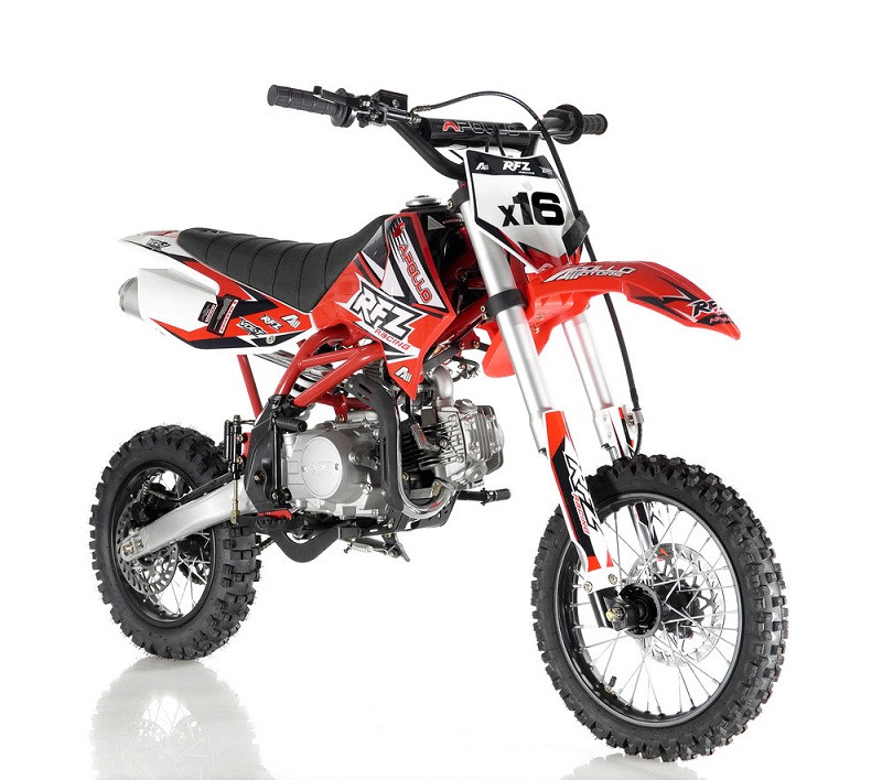 Apollo DB-X16 125cc Dirt Bike Fully Automatic Kick Start - Taoatv.com