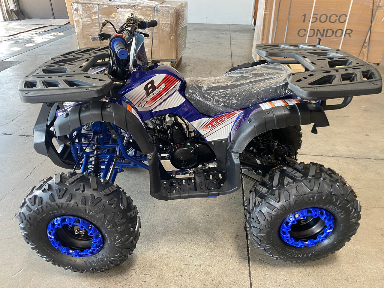 New Mini Desert (125ATV-U8SP) 125cc Atv For Sale | Tao Atv