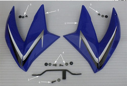 Hawk 250 Gas tank cover bracket