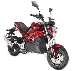 VITACCI ROCKET 49CC SPORT BIKE, 4 STROKE,SINGLE CYLINDER,AIR-FORCED COOL - FULLY ASSEMBLED AND TESTED - RED