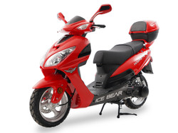 ICE BEAR HAWKEYE (PMZ150-3C) 150CC SCOOTER, AIR COOLED, AUTOMATIC, ELECTRIC AND KICK START