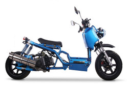 NEW 50CC FULLY AUTOMATIC PMZ50-19 SCOOTER HIGH END - BLUE