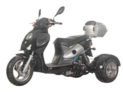 ICE BEAR BULLSEYE (PST50-14) 50CC SCOOTER, AUTOMATIC, ELECTRIC AND KICK START