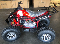 New TK 200 Sport ATV, Alloy Wheels With New and Improved Front Shocks - Red-Right-Side-View