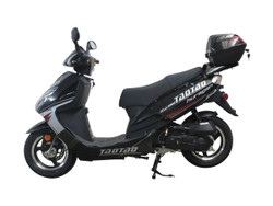 TAOTAO TITAN 50CC BIGGER SIZE GAS STREET LEGAL SCOOTER - Black
