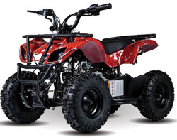 New Vitacci Mini Hunter 60cc ATV, Single Cylinder, 4-Stroke, Air Cooled, Automatic, Electric Start - Red