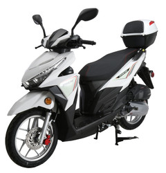 Vitacci SPARK 150cc Scooter, GY6 4-Stroke, Air Cooled - White