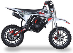 2025 Model Ice Bear Mini 57.6cc (PAD50-3) Dirt Bike, Pull Start, 4-stroke Engine, automatic transmission