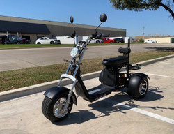 Rps Trike Cruiser Street Legal Range 50-70 Miles Battery 60 V 30A Lithium