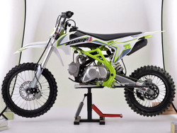 DongFang 125cc Dirt Bike RF ZOOME K3-125 with 4-Speed Manual, Electric/Kick Start, F17/R14 Wheels, Perimeter Steel Frame