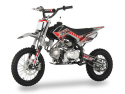 Ice Bear Roost 125cc Semi-Auto Pit Bike – HS Engine, Hydraulic Disc Brakes