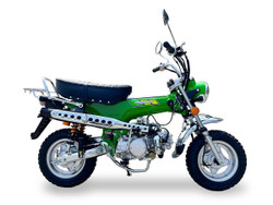 2025 MODEL ICE BEAR CHAMPION LX PBZ125-2P 125CC SEMI-AUTOMATIC MINI MOTORCYCLE WITH LED LIGHTS & DIGITAL DASH