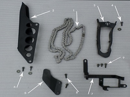 Hawk 250 Bolts (Lower Plate-Fork) (Please see #8 for image)