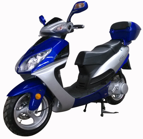 Vitacci EAGLE 150cc Scooter, 4 Stroke, Air-Forced Cool,Single Cylinder - Blue