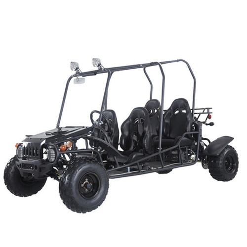 Taotao 4Fun GTK4150 150cc Go Kart with Fully Automatic Transmission w/Reverse, Disc Brakes, Roof Lights!