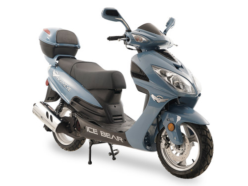ICE BEAR HAWKEYE (PMZ150-3C) 150CC SCOOTER, AIR COOLED, AUTOMATIC, ELECTRIC AND KICK START