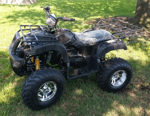 RPS DF200AVA 170cc ATV w/Upgraded Chrome Rims, Single-Cylinder, 4-SStroke, Horizontal Type, Air-Cooled