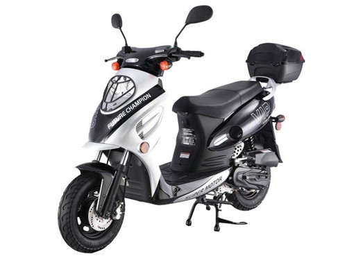 Veloz CY-50A 49cc Fully Automatic, Electric With Keys, Kick Start Back Up, Air Cooled