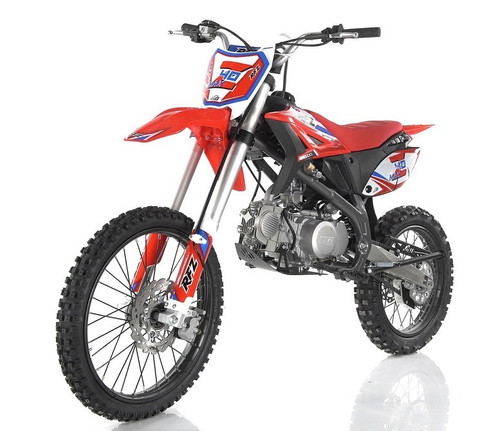 Apollo DB-Z40 Max 140cc Dirt Bike, Double Beam Heavy Duty Steel Frame - Fully Assembled And Tested