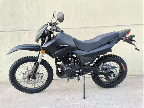 Amigo Baja 250 Enduro Street legal Dirt bike, 4 stroke engine, CARB APPROVED - Black