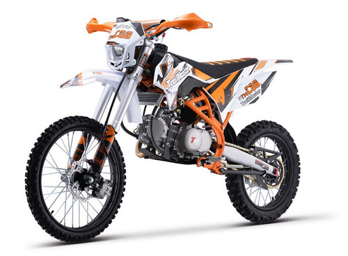 Trailmaster TM C60 160cc Dirt Bike, ZM-Single Cylinder, 4-Stroke, Oil Cooling - Orange