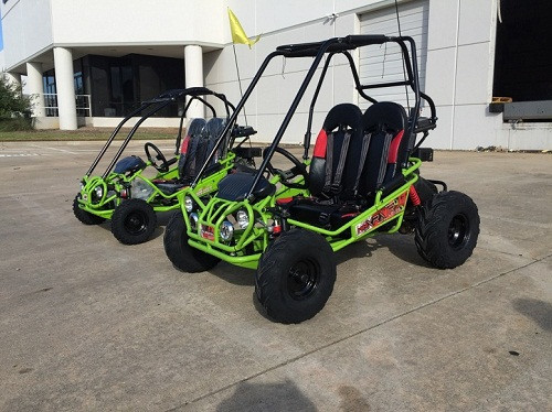 TrailMaster Mini XRX+ (Plus) Upgraded Go Kart with Bigger Tires, Frame, Wider Seat Fully Assembled and Tested