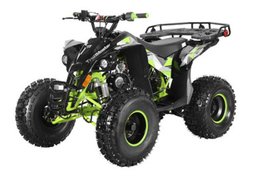 TrailMaster F125 Youth ATV, 125Cc, 4-stroke, 8" wheel, Automatic with Reverse, electric start - Green