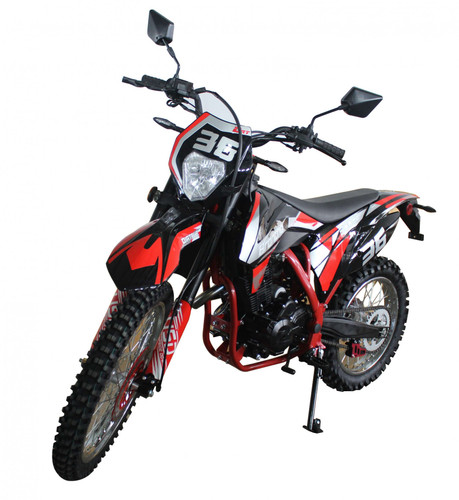 DongFang 300cc DF300RTT Dirt Bike With Single Cylinder  4-Stroke Air Cooled Big 21 Inch Wheel Street legal