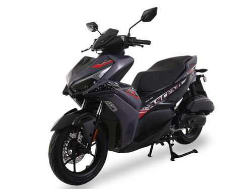 2024 Model Icebear F3 (PMZ150-3) 150cc GY6 Engine Scooter, Automatic CVT Transmission, Hydraulic Disc Brakes, LED Lights