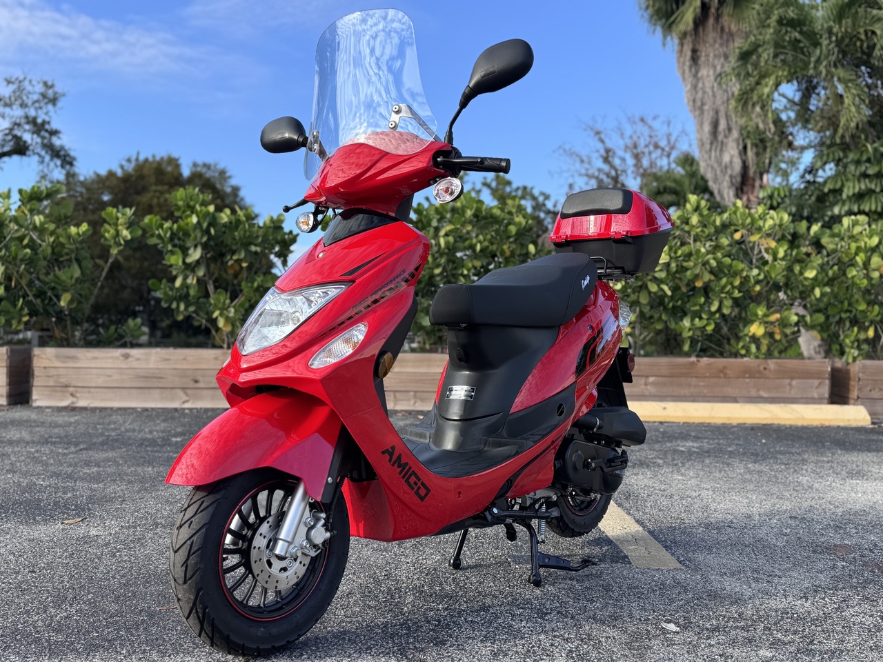 Amigo Beemer-50 FA 49cc Moped Scooter 4 Stroke Single Cylinder Ca Approved