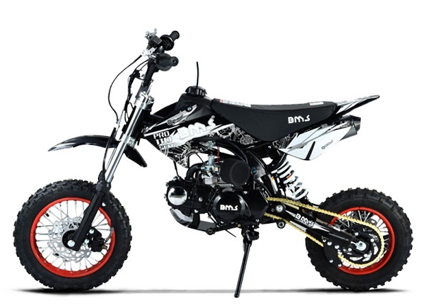 BMS PRO 110 Dirt Bike, 107cc 4-Stroke, Manual Clutch