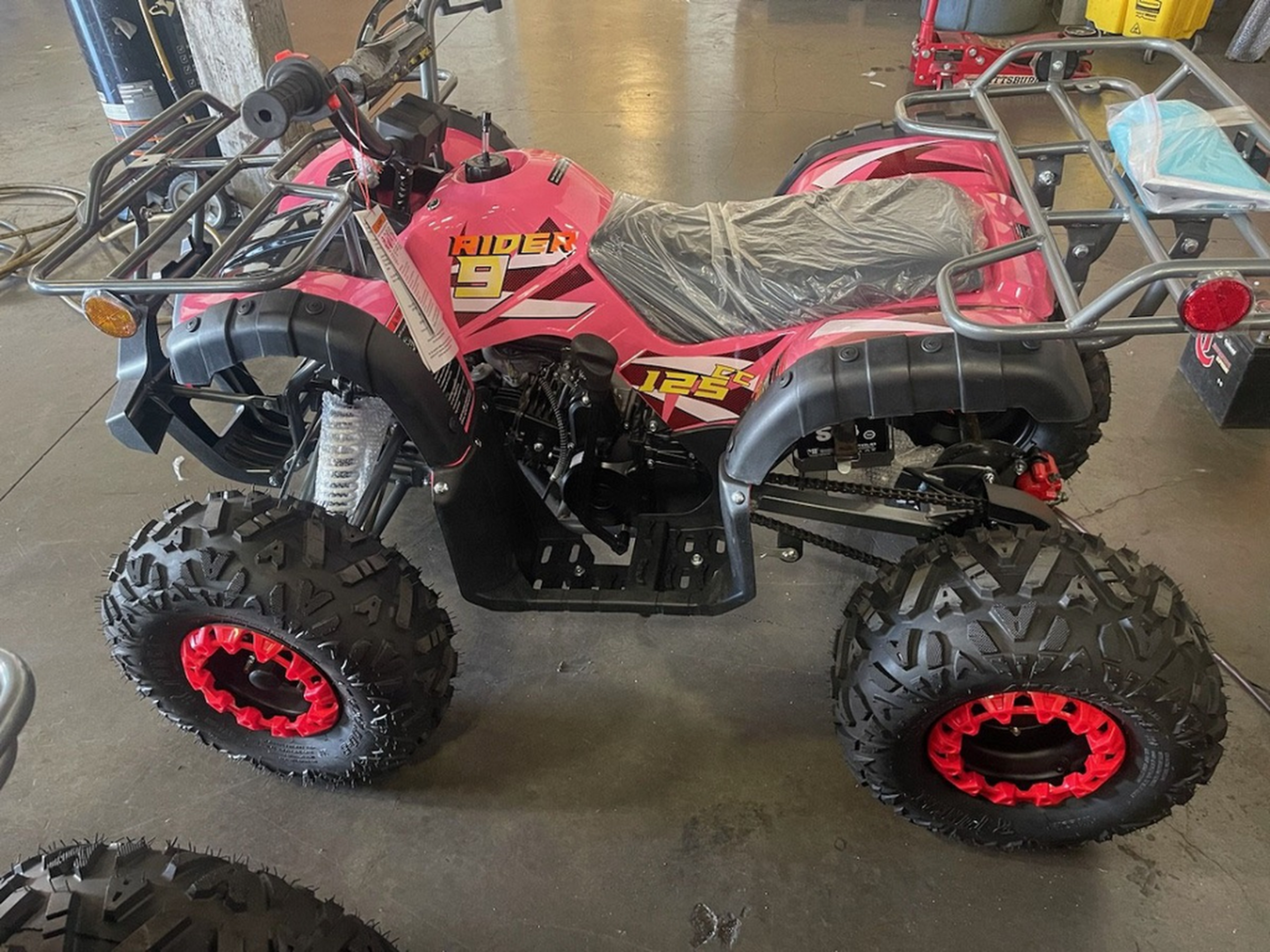 Vitacci RIDER-9 125cc ATV, Single Cylinder, 4 Stroke, Air-Cooled - Fully Assembled and Tested