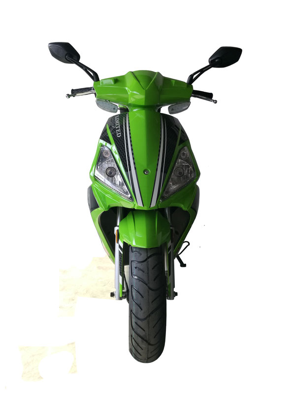 Vitacci ROAD MASTER 150cc Scooter, 4 Stroke,Single Cylinder,Air-Forced Cool - Fully Assembled and Tested - Green