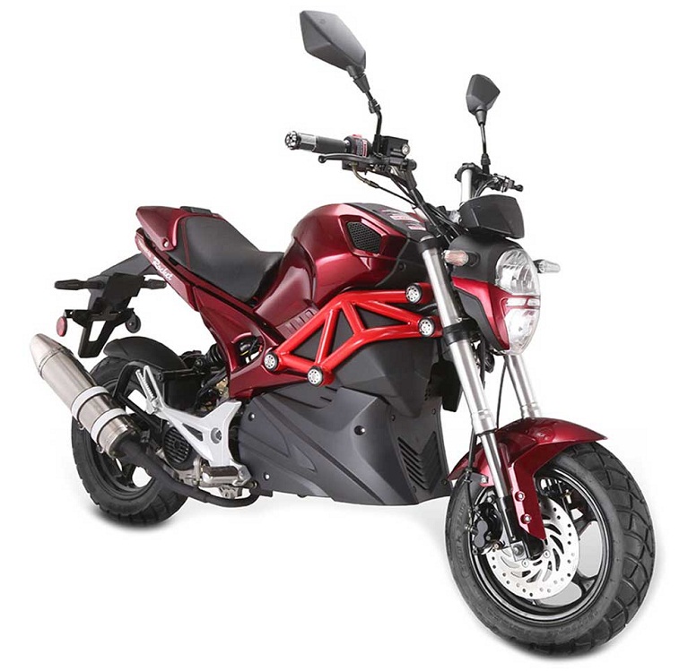 VITACCI ROCKET 49CC SPORT BIKE, 4 STROKE,SINGLE CYLINDER,AIR-FORCED COOL - FULLY ASSEMBLED AND TESTED - RED