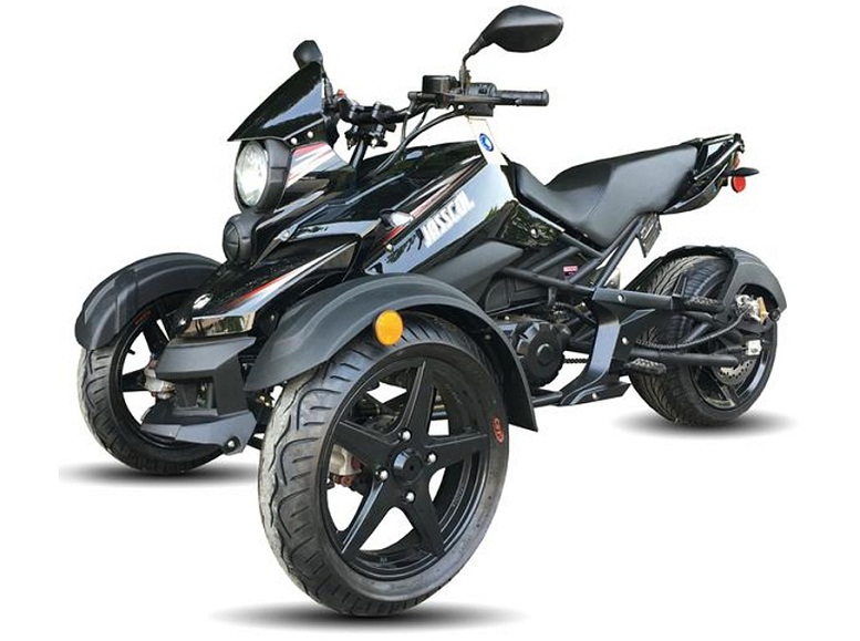 Jasscol Saber 177.3cc Trike, Air Cooled, 4-Stroke, 1-Cylinder, Electric & Kick Start