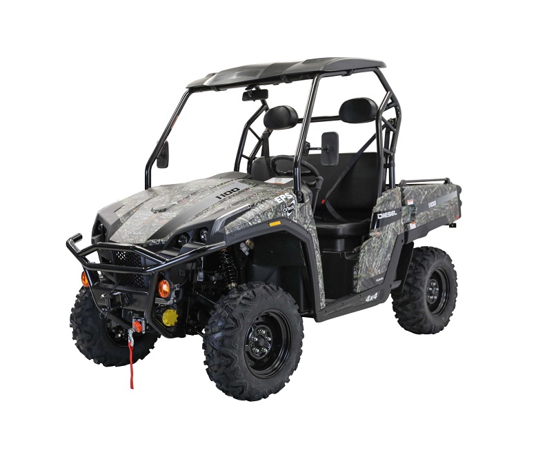 NEW MASSIMO T-BOSS-1100D UTV, 1123cc Kubota Diesel D1105-E3B, 3-Cylinder