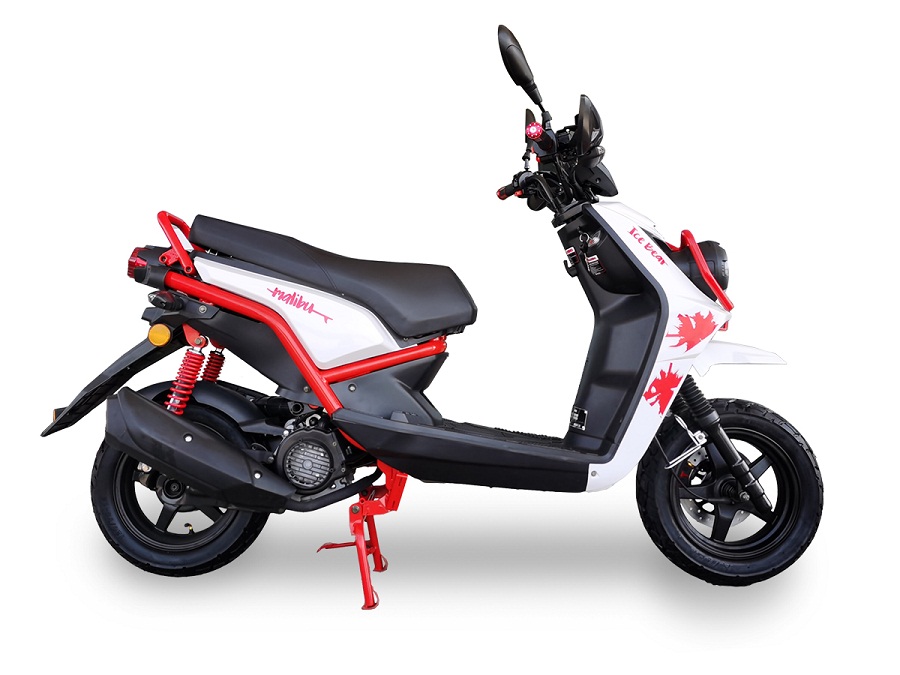 ICE BEAR MALIBU (PMZ150-10) 150CC SCOOTER, AIR COOLED, AUTOMATIC, ELECTRIC AND KICK START