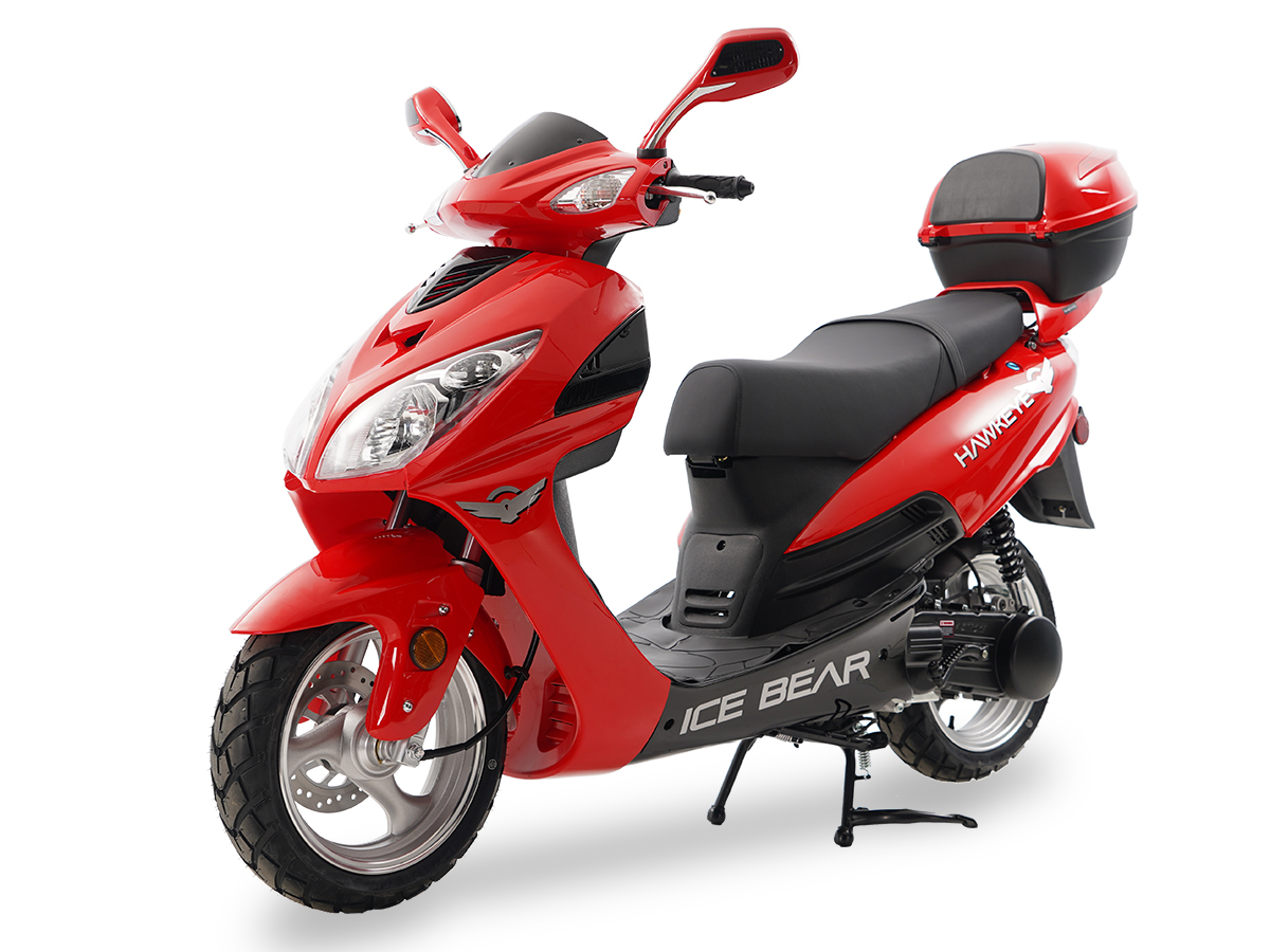 ICE BEAR HAWKEYE (PMZ150-3C) 150CC SCOOTER, AIR COOLED, AUTOMATIC, ELECTRIC AND KICK START