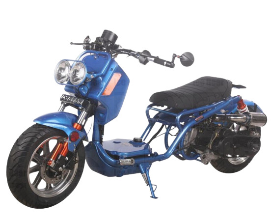 ICE BEAR "GEN IV MADDOG" 50cc (PMZ50-21) Scooter Street Bike - Blue